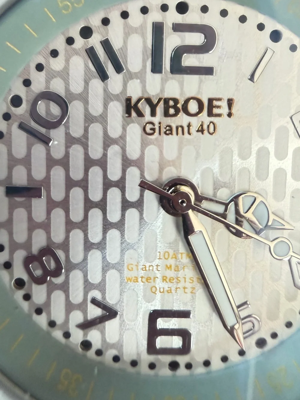 KYBOE! Giant 40 Yellow Silicone Sports Watch, NWT.